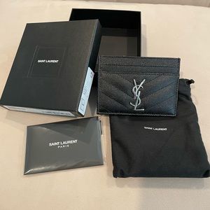 NEW YSL CARD HOLDER